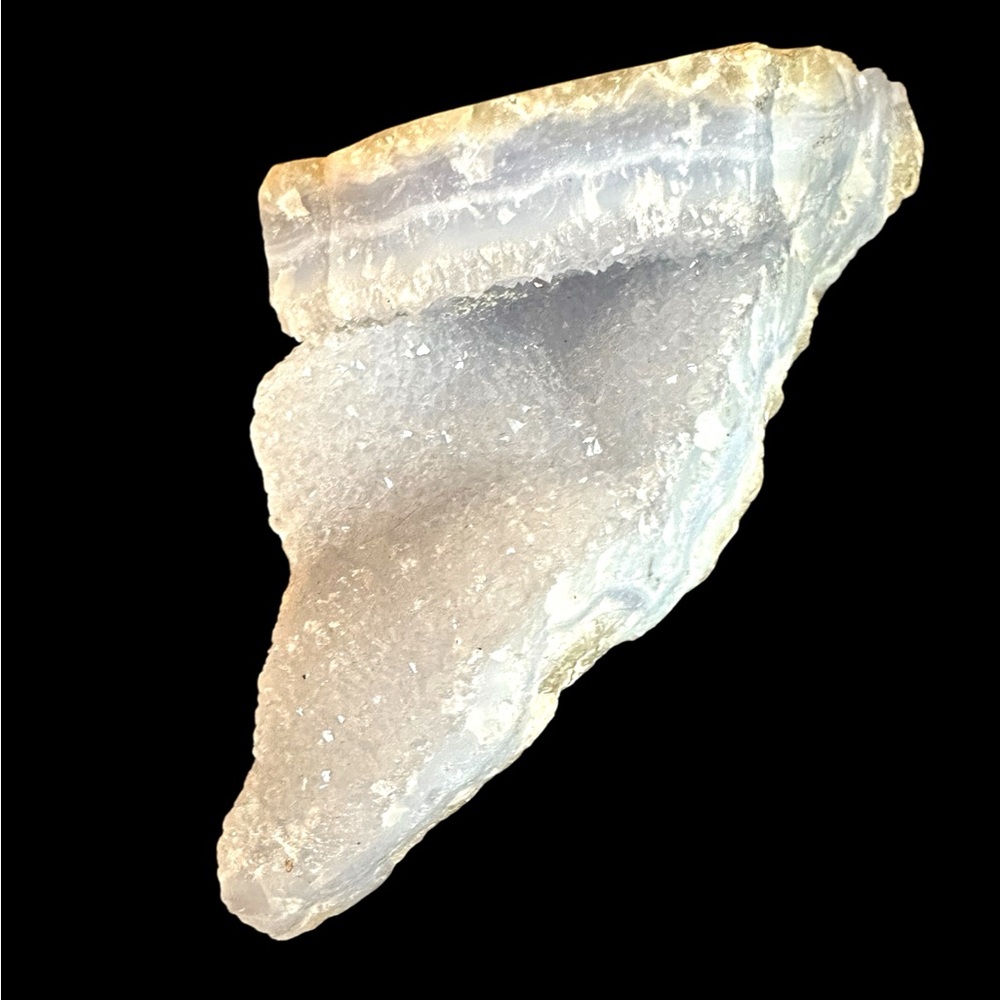 Blue Lace Agate Druzy Crystal